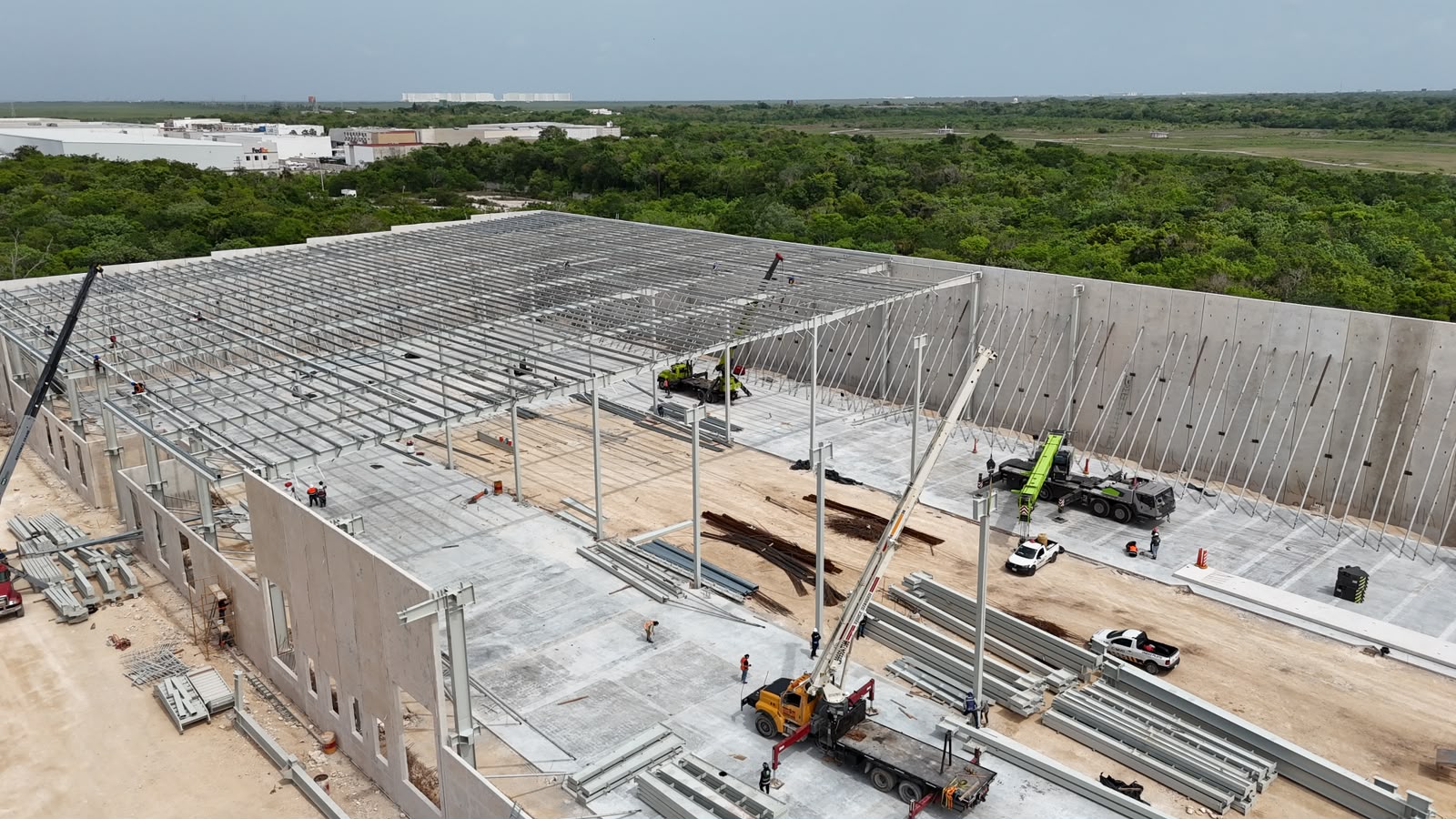 Obra en construcción de Alta Park, Cancún